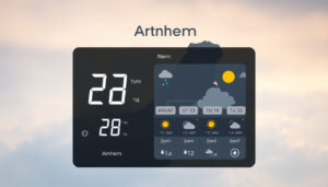 Het weer in Arnhem: actuele temperatuur en 14-daagse verwachting